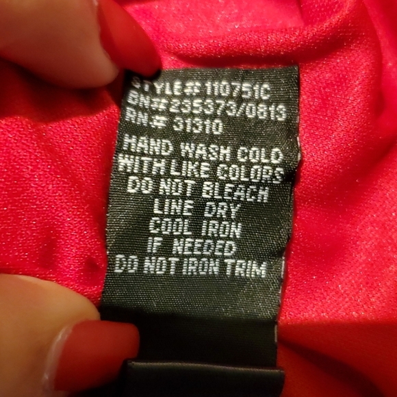 ❤ Red Mini Dress - Picture 6 of 9